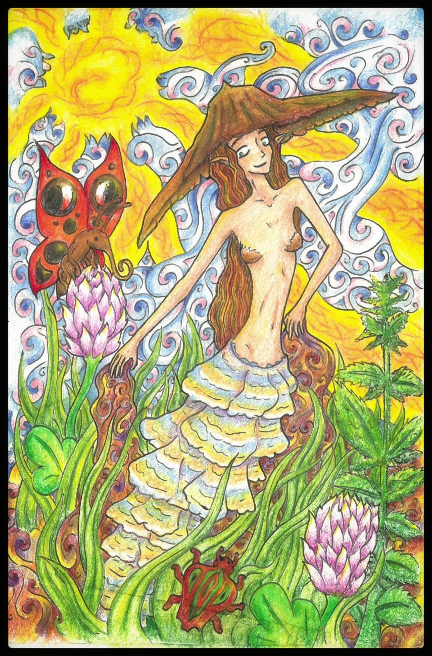 Mushroom nymph