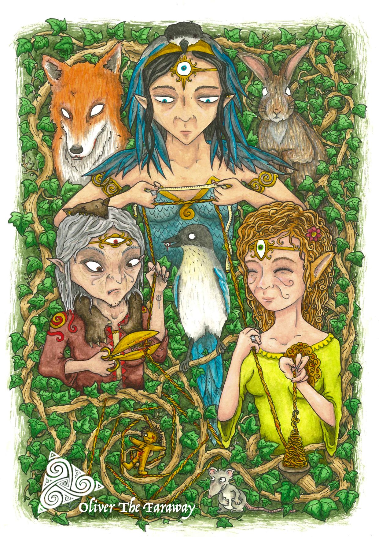 The 3 sisters of wyrd